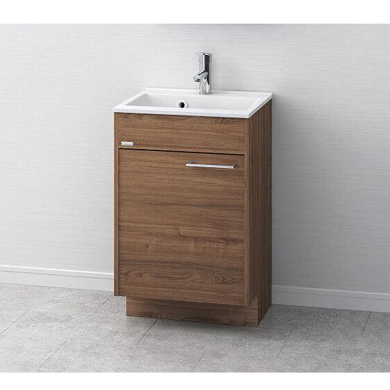 アサヒ衛陶 洗面台本体のみ おしゃれ 洗面化粧台 間口500mm アール