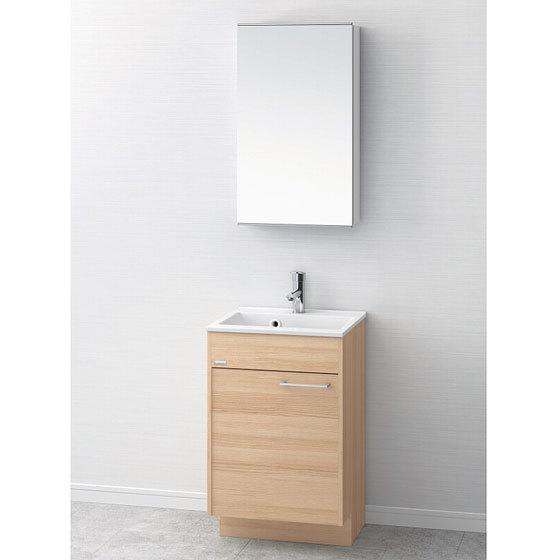 168【美品】神奈川&東京 配送無料*洗浄*保証*設置可*2021年 8畳 アサヒ衛陶 洗面台本体のみ おしゃれ 洗面化粧台 間口500mm アール