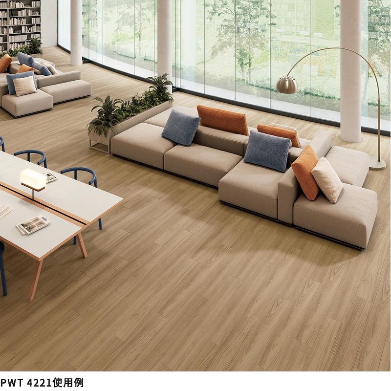 東リ PWT4221 フロアタイル 180×1260mm ロイヤルウッド チョーク