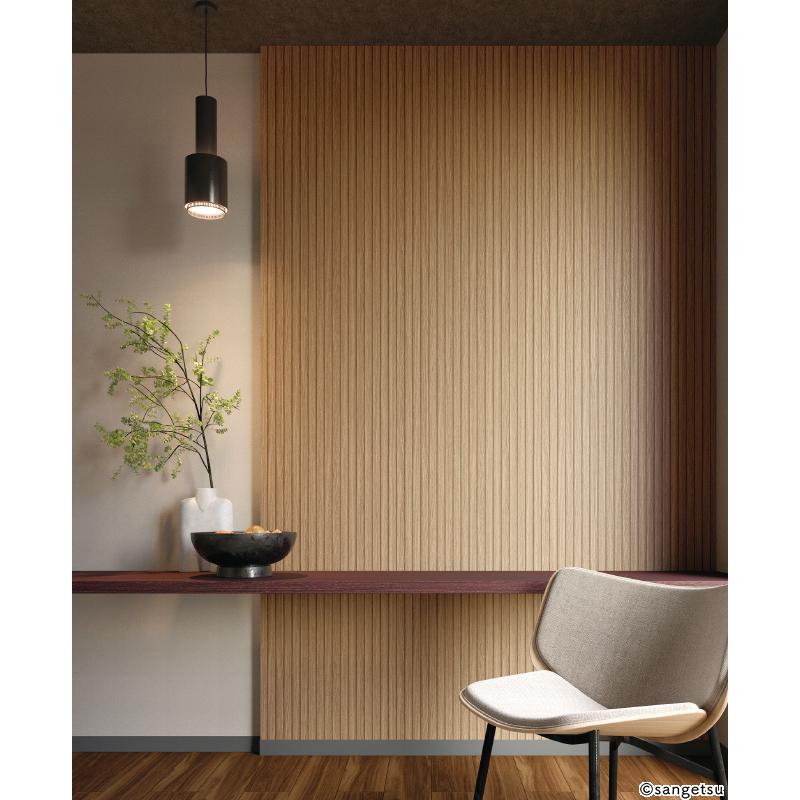サンゲツ（SANGETSU） FE76611 壁紙 木目調 ルーバー状 ホテルライク