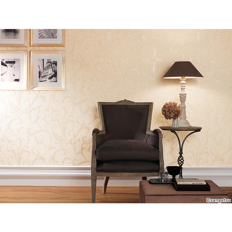 ☆確認用☆ サンゲツ（SANGETSU） FE76788 壁紙 クラシック 植物柄 賃貸 補修