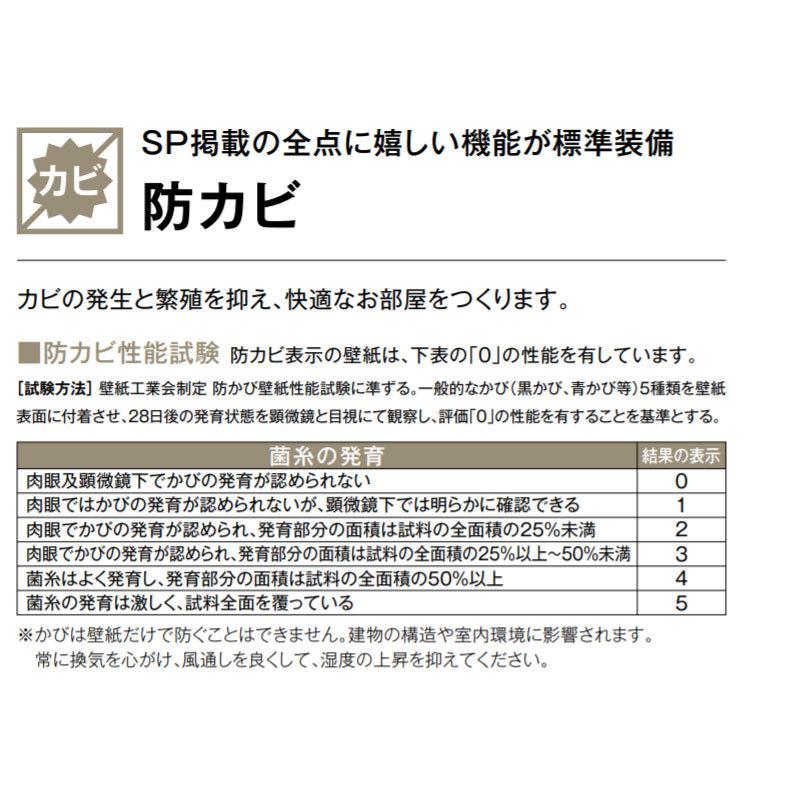 SP9704 壁紙 ホワイト系 白系 石目調 賃貸 補修 おしゃれ 壁紙貼り替え リフォーム のり付き のりなし サンゲツ 量産クロス｜vivakenzai2｜08