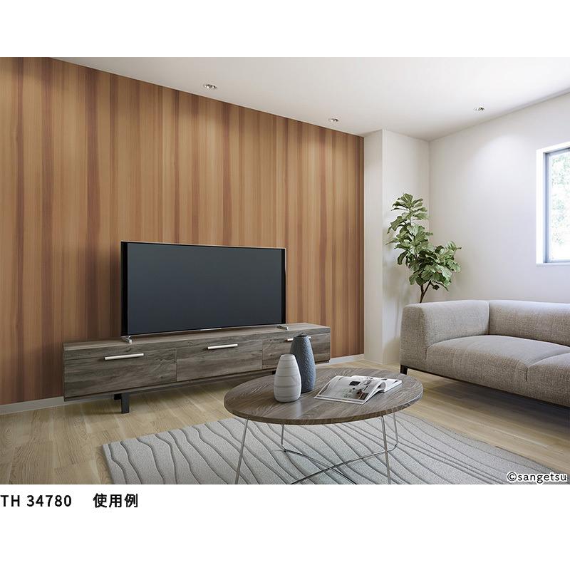 サンゲツ（SANGETSU） TH34780 壁紙 ウッド 木目 フェイス クロス