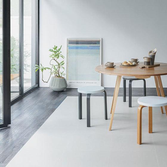 タジマ ビニル床タイル モルタライク（重歩行） 3.0mm厚×457.2mm