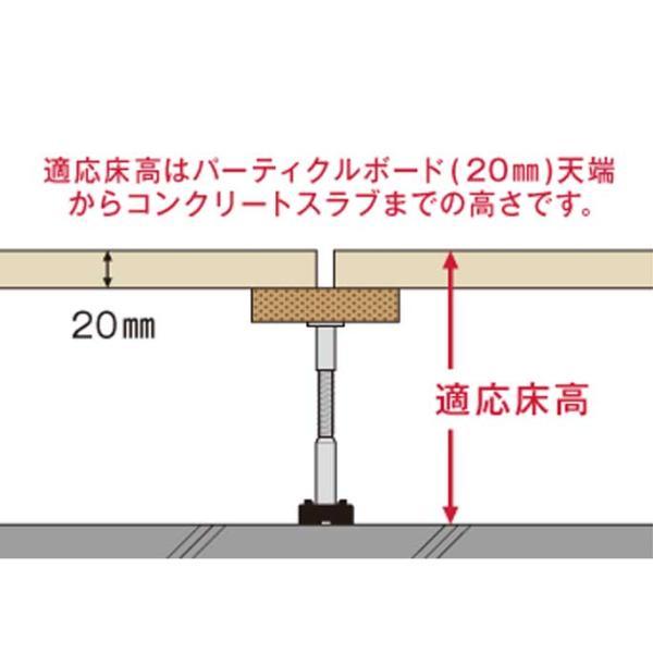 WP-1010 20本入 補強型支持脚 WP型 沈み込みの少ない支持脚 万協フロアー 送料無料_1