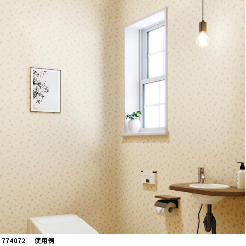 サンゲツ（SANGETSU） 77-4072 壁紙 花柄 のりなし クロス リフォーム