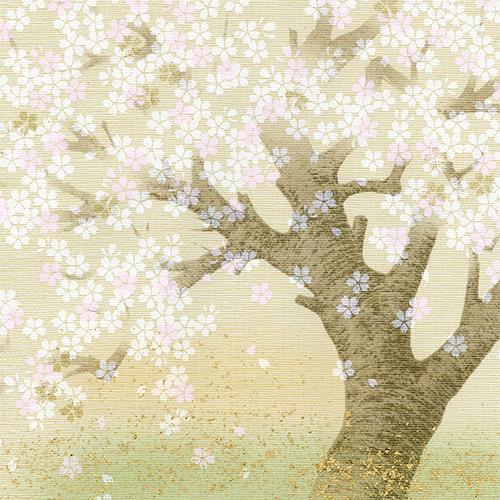 高級織物襖紙 あかつき第21集 NO.653 ふすま紙 生地寸法 巾100cm（3尺3寸）×丈203cm（6尺7寸）4枚1組セット_1