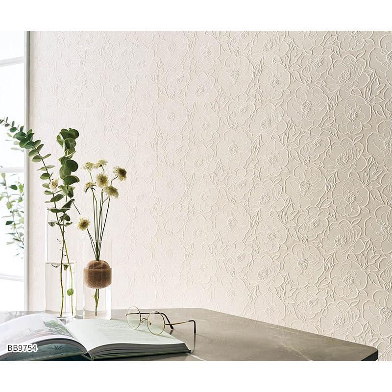 壁紙 フラワー 花柄 のり付き のりなし シンコール ベスト クロス 9754 1758 ビバ建材通販 Diy店 通販 Yahoo ショッピング