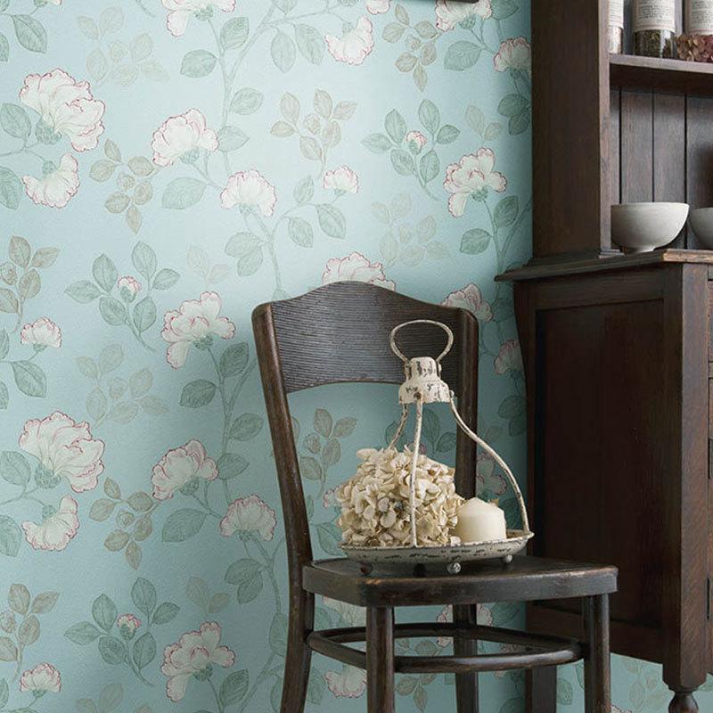 壁紙 グリーン フラワー 花柄 のり付き のりなし シンコール ベスト クロス 9761 8772 ビバ建材通販 Diy店 通販 Yahoo ショッピング