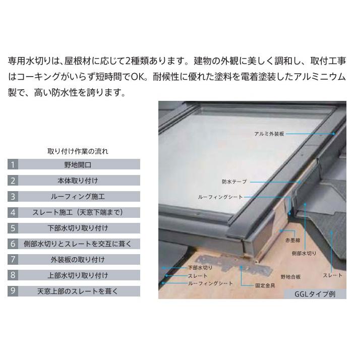 天窓用専用水切り スレート用水切り EDL-M04 サイズM04用 : ビバ建材 
