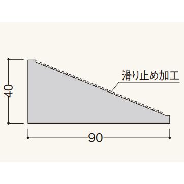 フクビ 樹脂製屋根下地材 エコランバー瓦桟 粘土瓦屋根用(鼻桟 フクビ 樹脂製屋根下地材 エコランバー瓦桟 粘土瓦屋根用(鼻桟