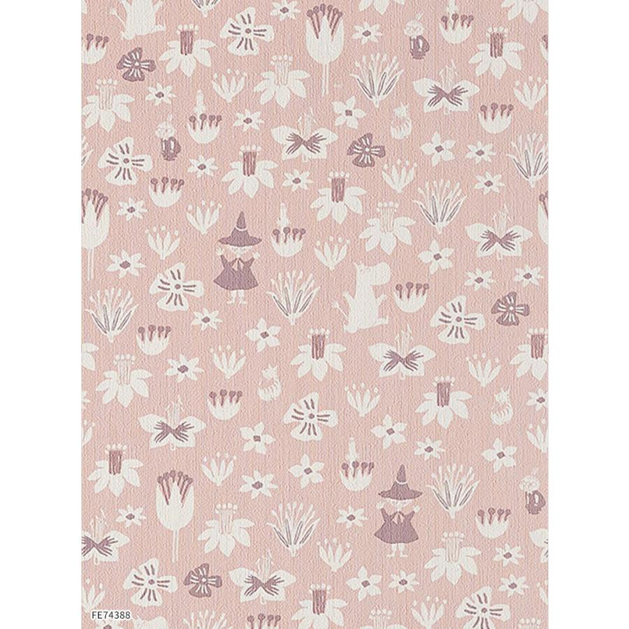 壁紙 ムーミン 花柄 のり付き のりなし サンゲツ ファイン クロス Fe743 743 Fe6312 6313 ビバ建材通販 Diy店 通販 Yahoo ショッピング