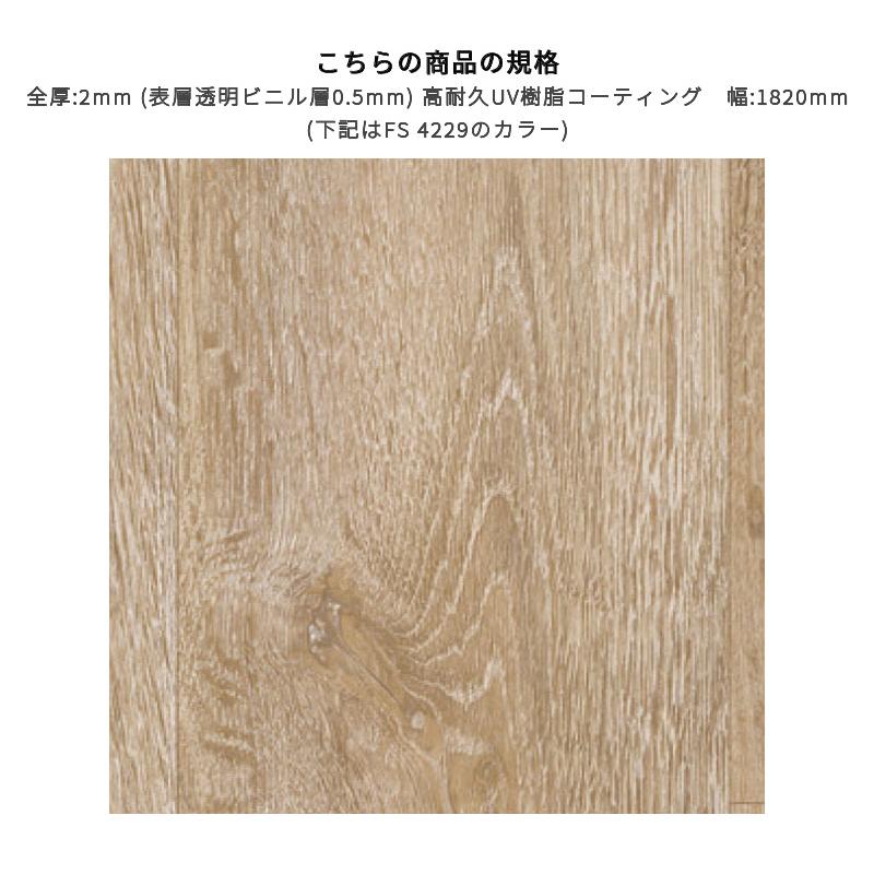 東リ（TOLI） 長尺シート 土足対応 マチュアNW 2mm厚 182cm巾 木目