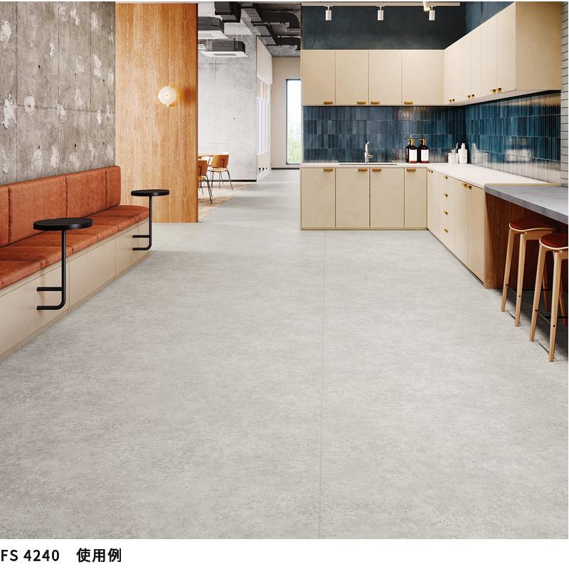 東リ（TOLI） 長尺シート 土足対応 マチュアNW 2mm厚 182cm巾 石目