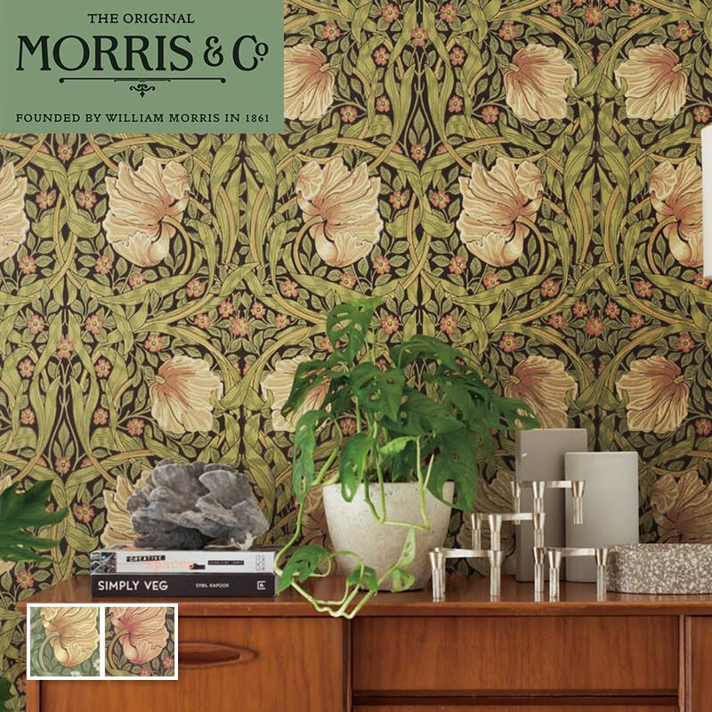 リリカラ モリス 壁紙 ピンパーネル インポート Morris ＆ Co 輸入壁紙