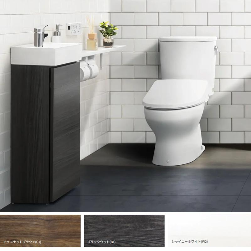 アサヒ衛陶 コンパクト手洗器 一般地 寒冷地共用 おしゃれ 収納 間口