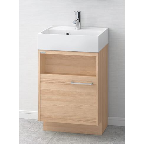 アサヒ衛陶 洗面台本体のみ おしゃれ 間口500mm デューク 一般地