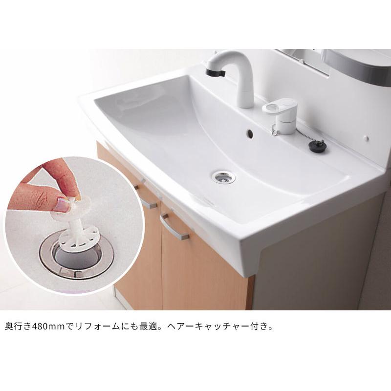ジャニス工業 洗面化粧台 リフレスタンド 間口600mm 節湯水栓 ジャニス工業 洗面化粧台 リフレスタンド 間口600mm 節湯水栓