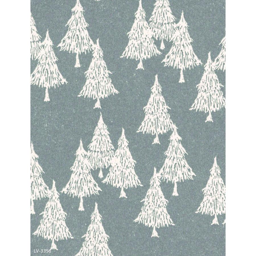 壁紙 北欧調 ツリー柄 木 グレー系 グリーン系 リリカラ のりなし のり付き壁紙 Lv 3355 3356 Lv3355 3356 ビバ建材通販 Diy店 通販 Yahoo ショッピング