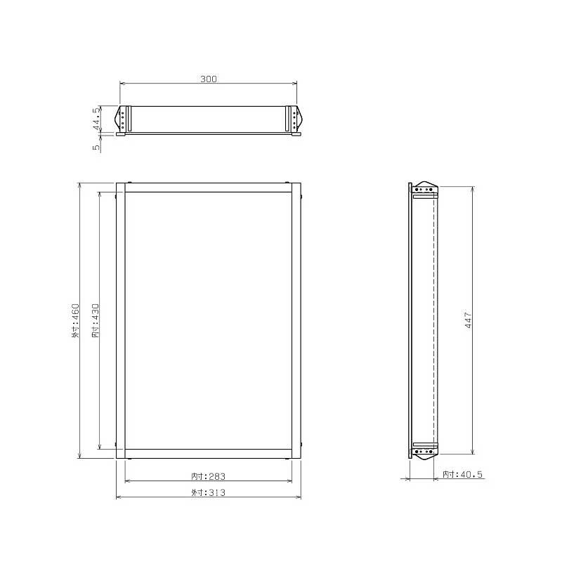 スマートニッチ　≪埋込タイプ》 JOTO リフォーム向け製品 PaReno スマートニッチ 城東テクノ 1セット入