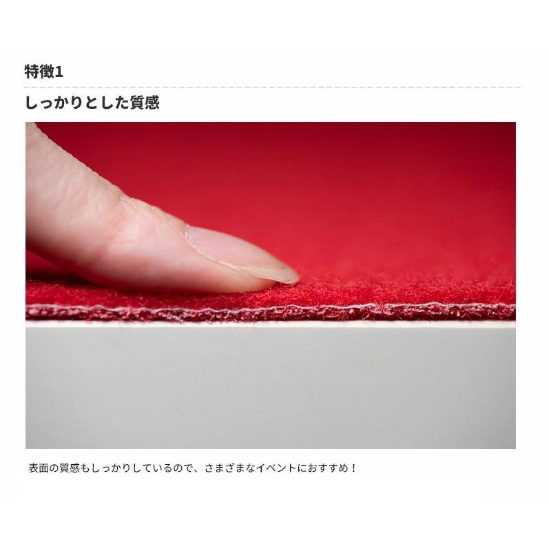 パンチカーペット レッドカーペット 床DIY リックパンチ 91cm巾 切売り