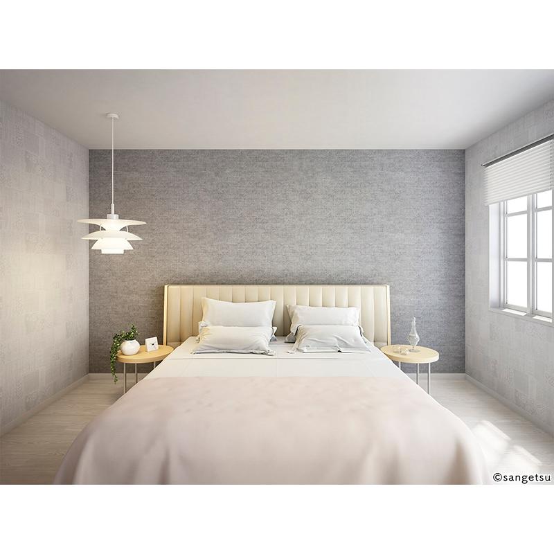 サンゲツ FE76068 壁紙 織物調 ホワイト系 モダン 賃貸 補修