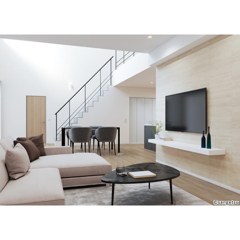 サンゲツ FE76239 壁紙 石目調 ホワイト系 ハードストレッチ壁紙