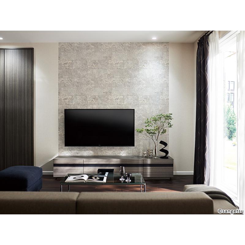 サンゲツ FE76614 壁紙 タイル調 ブロックタイル柄 ベージュ系