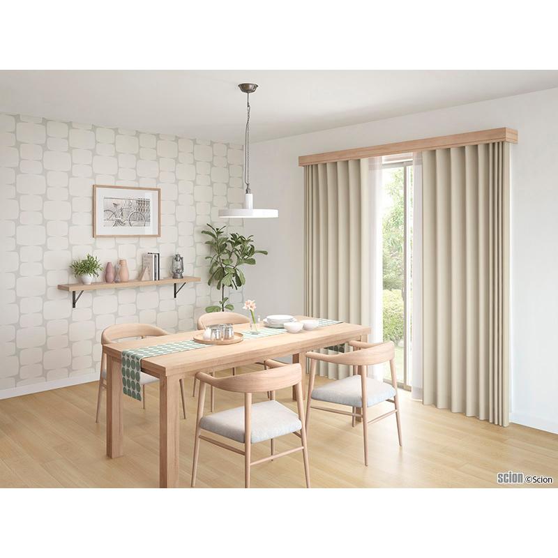 はつはる サンゲツ FE76731 壁紙 scion サイオン 幾何学 グレー系 個性的 賃貸