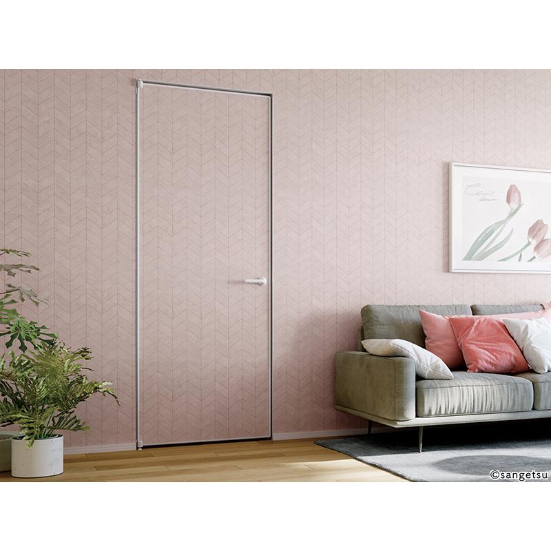 サンゲツ（SANGETSU） FE76798 壁紙 クラシック 幾何学柄 ピンク系