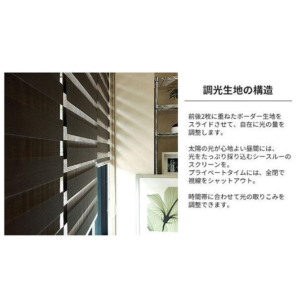 TOSO（トーソー） 送料無料 調光ロールスクリーン 2種類のスクリーン