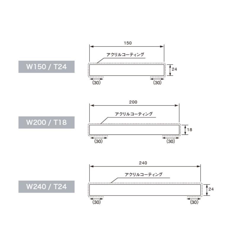 JOTO 樹脂枠 造作板 浴室のドア枠 城東テクノ 2枚入 SP-N200M18