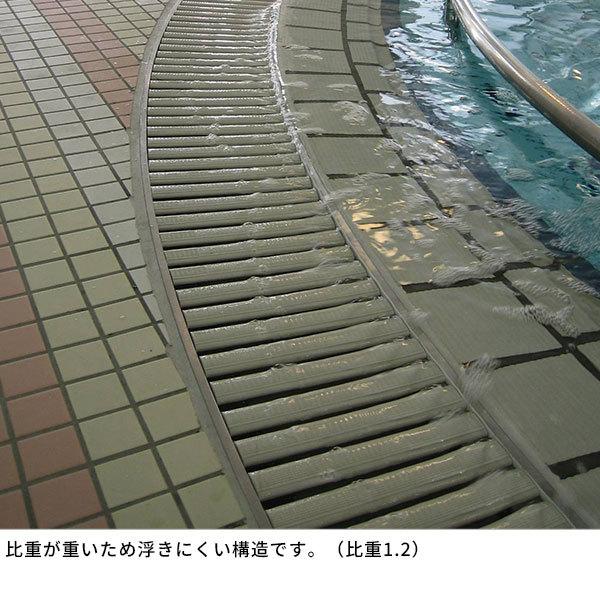 排水溝蓋 幅251〜300mm プール シャワールーム みずわ工業 ステップ