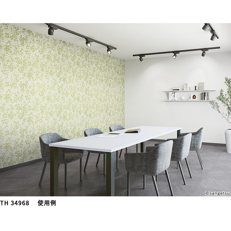 サンゲツ（SANGETSU） TH34968 壁紙 フェイス クロス リーフ柄 植物柄