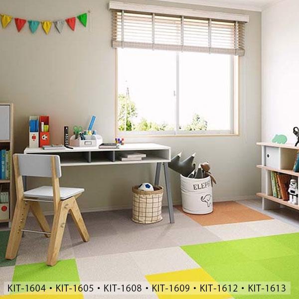 サンゲツ 置くだけ タイルカーペット 洗えるタイルカーペット ファブリックフロア スタイルキットプラス STYLE KIT+LOOP ループタイプ | サンゲツ | 10