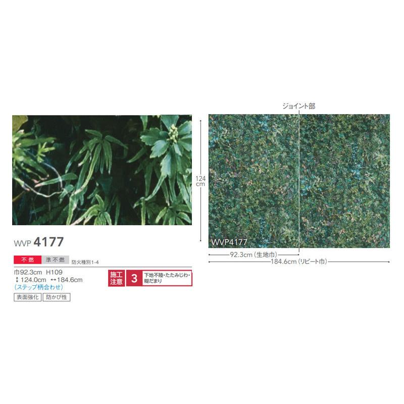 壁紙 東リ ボタニカル調 植物 グリーン 自然 のりなし のり付き クロス Wvp4177 ビバ建材通販 Paypayモール店 通販 Paypayモール