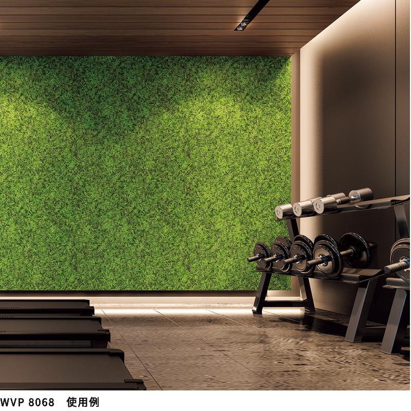 インテリア 葉っぱ 緑 東リ（TOLI） WVP8068 植物柄 リーフ グリーン系 アクセント モダン