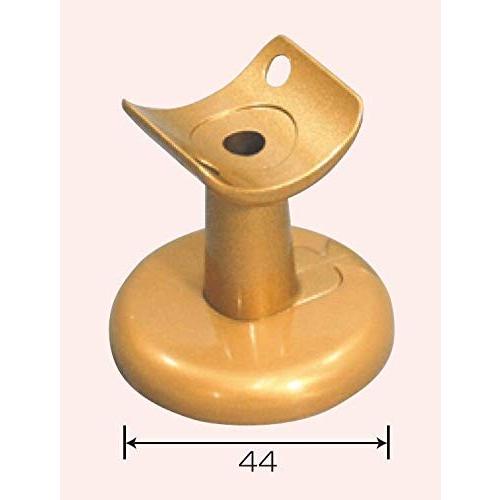 シクロケア 屋内用手すりパーツ メタブラケット 腰高37 5シリーズ 3108 メタ笠受けf35 32mm兼用 ゴールド