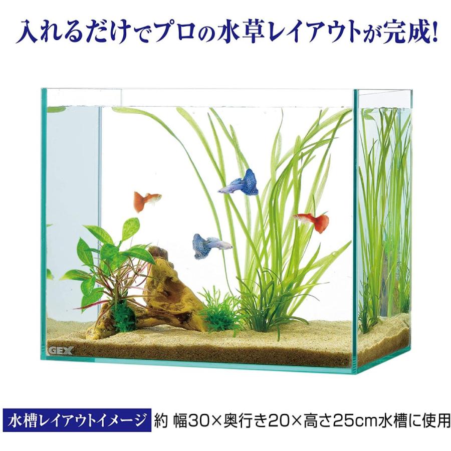 最安値 ジェックス 癒し水景 水草付き流木 ニードル 水槽用オーナメント リアルな見た目の人工流木 Recantosolasol Com Br