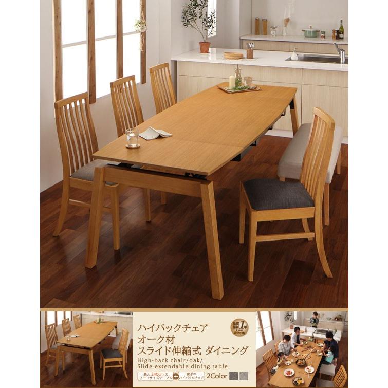 ダイニングテーブル(1400) チェア ダイニングセット ダイニングテーブルセット 4人用 5点セット 伸縮テーブル 140⇔190