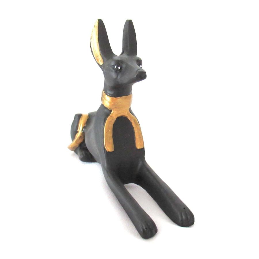 古代エジプトのアヌビス神 犬 Mサイズ Anubis 彫像 座るアヌビス神 Anubis Sit M Black Vivas Latin Shop 通販 Yahoo ショッピング