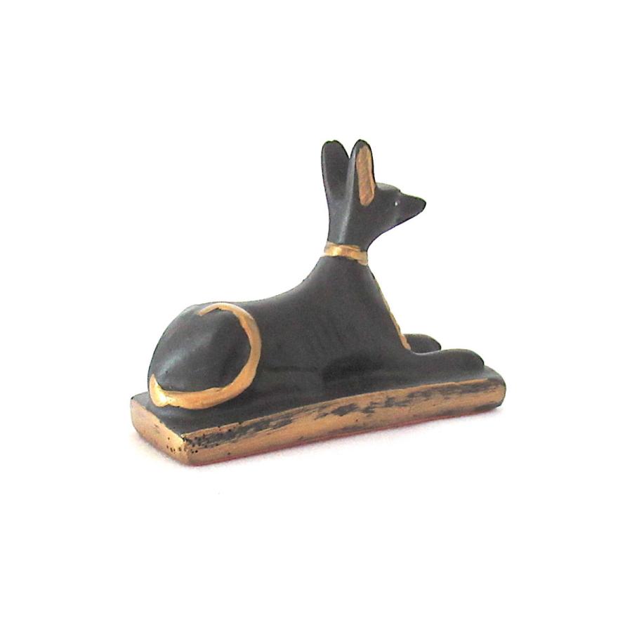 古代エジプトのアヌビス神 犬 Sサイズ Anubis 彫像 座るアヌビス神 Anubis Sit S Black Vivas Latin Shop 通販 Yahoo ショッピング