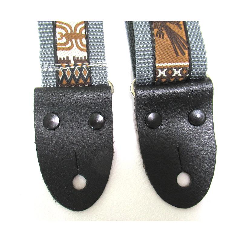 民族楽器用のベルト・ショルダー・ストラップ】ナスカ柄 楽器の