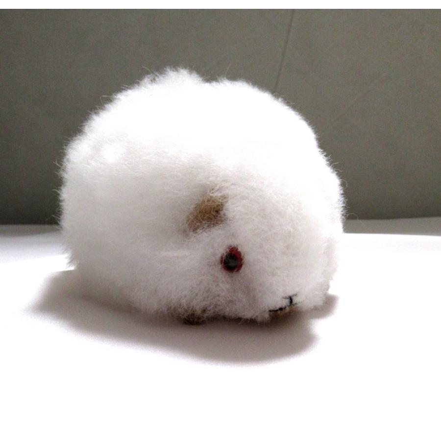 ふわふわアルパカテディベア (ペルー直輸入) スノーホワイト