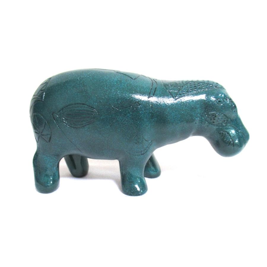 古代エジプトのお土産雑貨】【Blue Hippo】エジプト産の幸せを