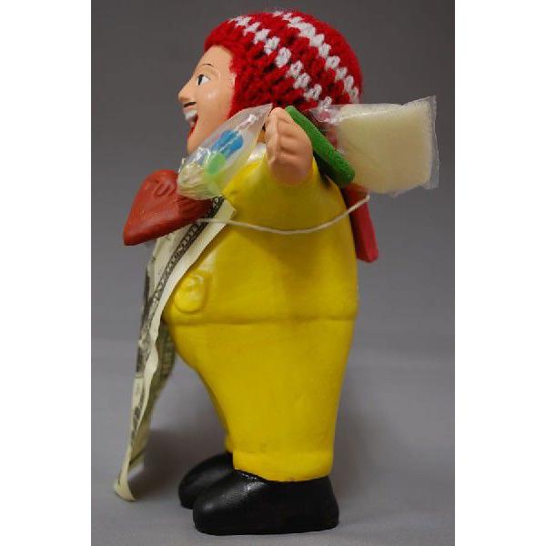 ☆EKEKO 19cm YELLOW☆L サイズ・大きいサイズ のエケコ人形