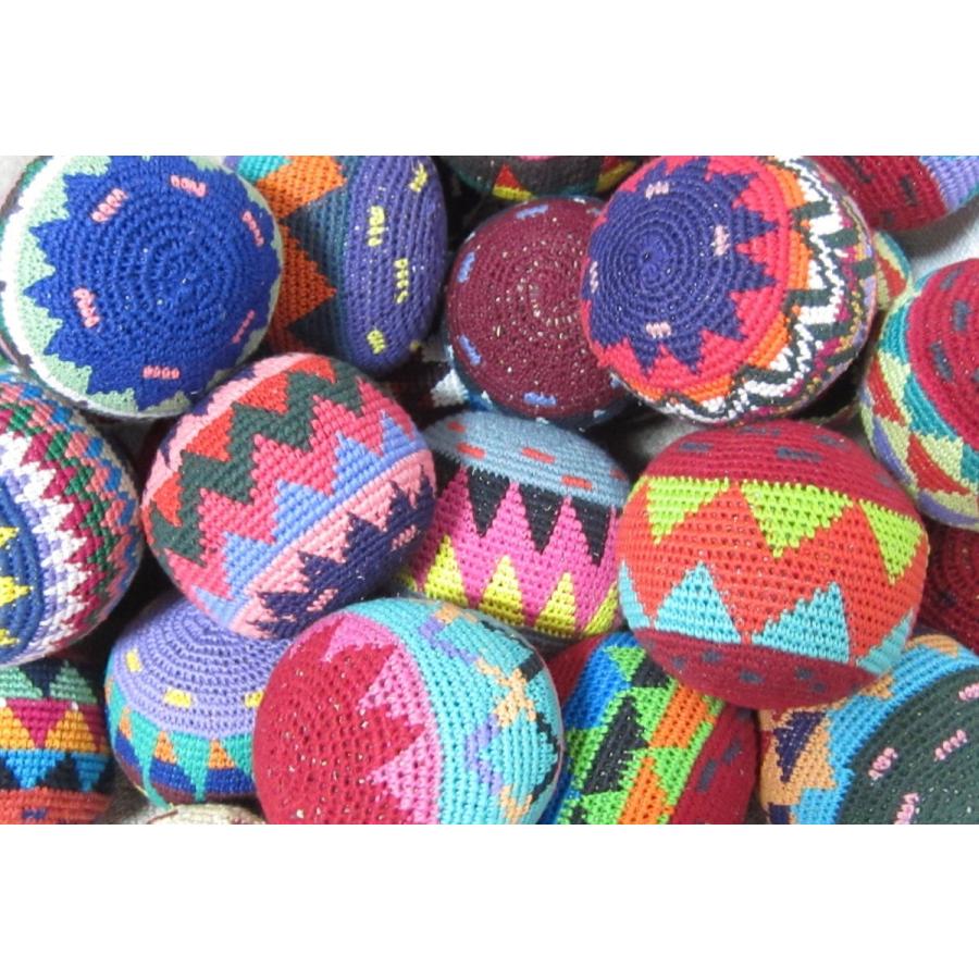 ハッキーサック お手玉 フットバッグ ボール グアテマラ雑貨 G Hackysack Vivas Latin Shop 通販 Yahoo ショッピング