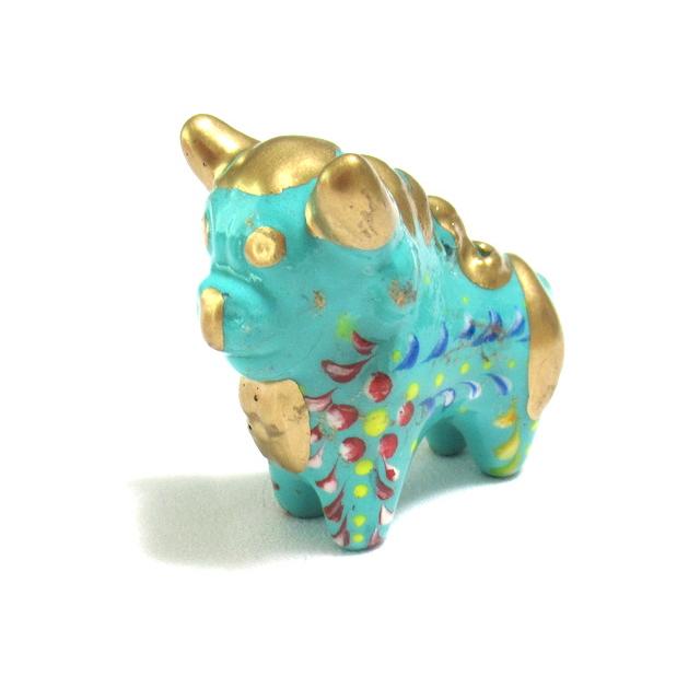 ペルーのプカラ牛ミニサイズ・1個 高さ約5cm】アソート ※色指定不可