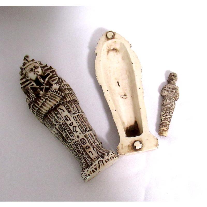 古代 エジプト ツタンカーメンの棺のレプリカ ミイラ入り1台】【長さ