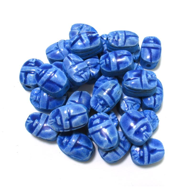 古代エジプトのお土産雑貨】エジプト産のお守り スカラベビーズ